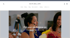 Desktop Screenshot of anitamallory.com